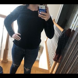 Black Express sweater. Small.